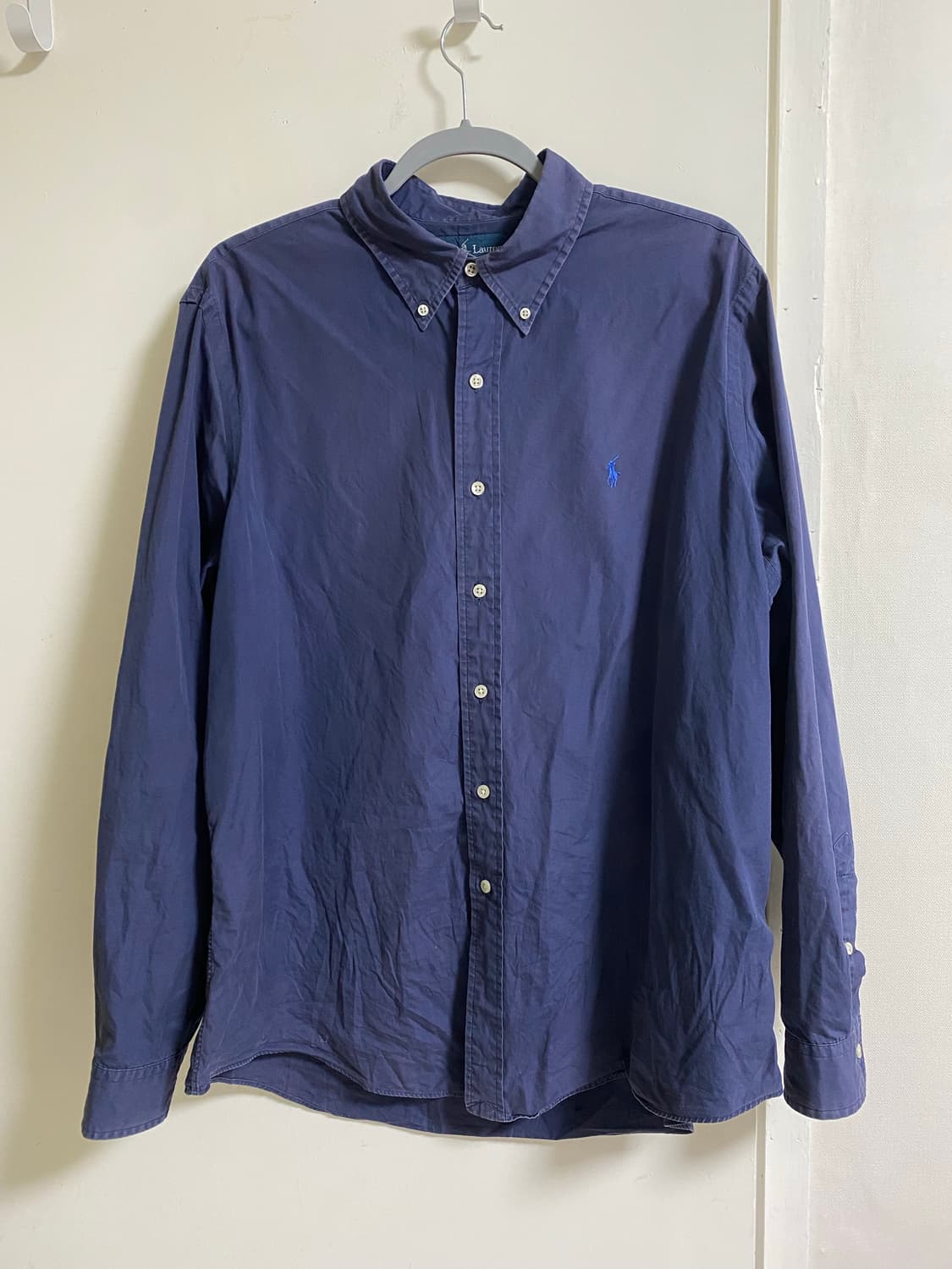 빈티지 폴로 랄프로렌 포플린 셔츠 빅사이즈 2XL 상품이미지1