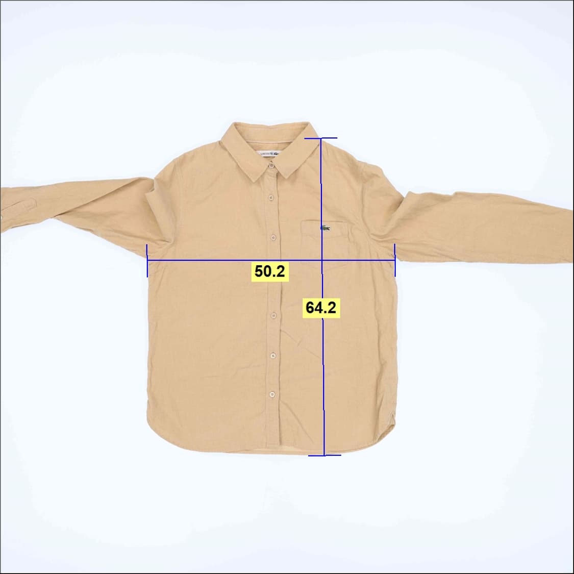 38 라코스테 남성 코듀로이 셔츠 남방 0326J 상품이미지5