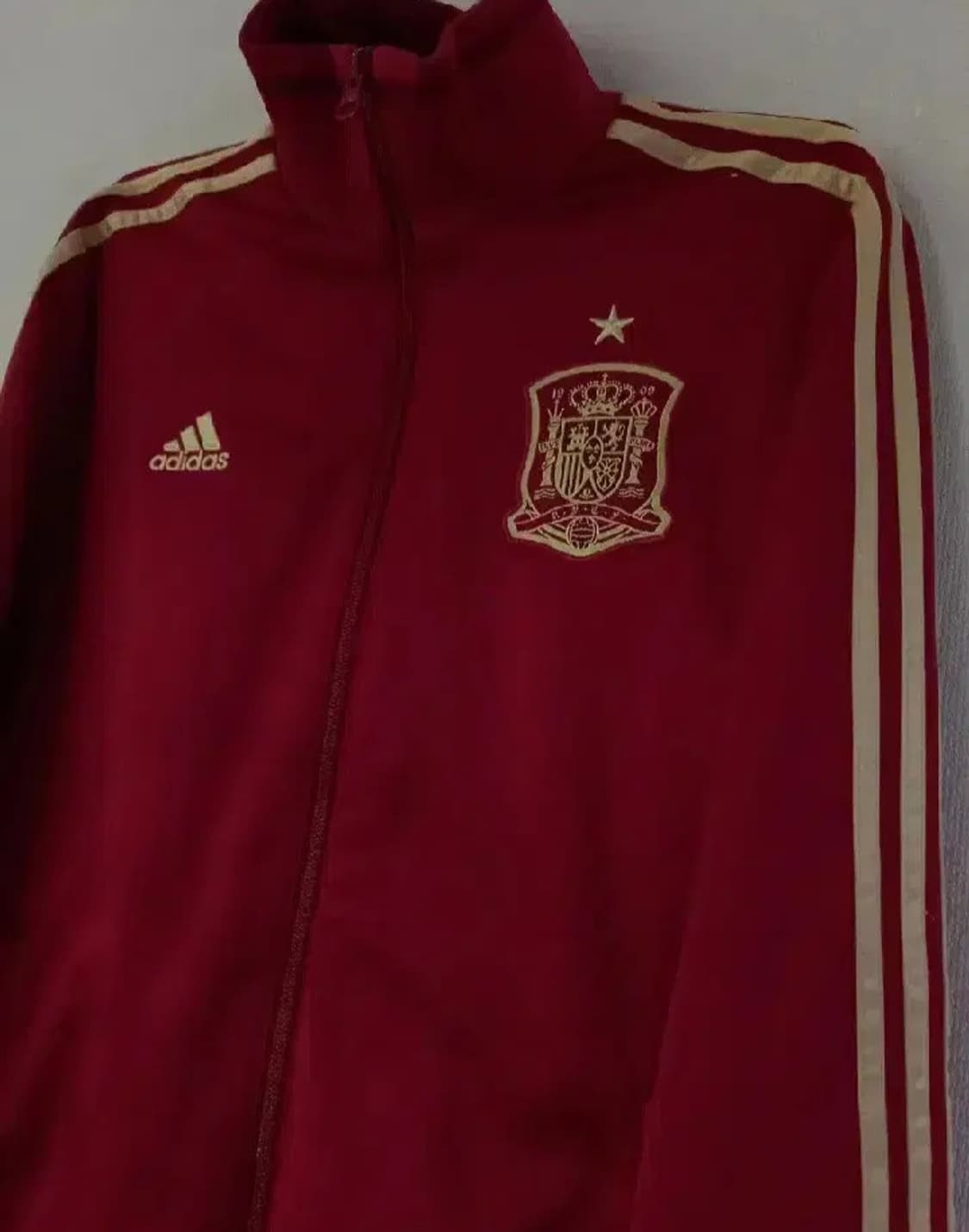 아디다스 스페인 레드 트랙탑 저지 져지집업 95~100 상품이미지2