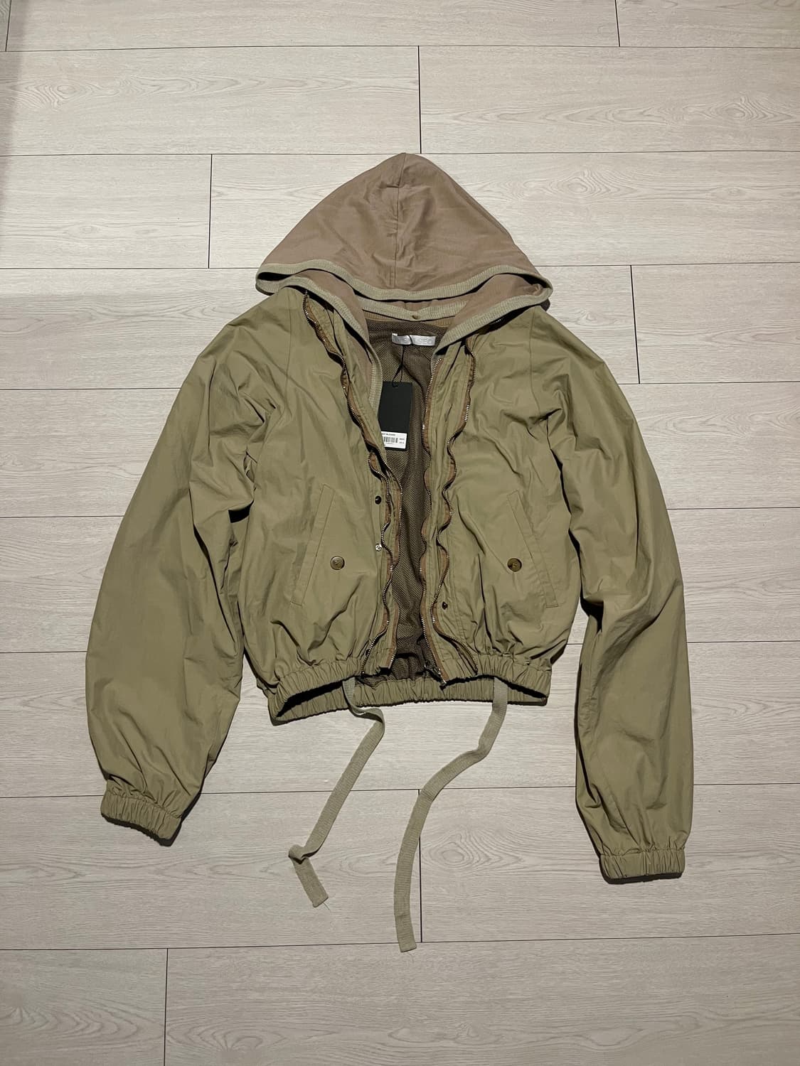 hyeinseo wavy blouson 2size 상품이미지4