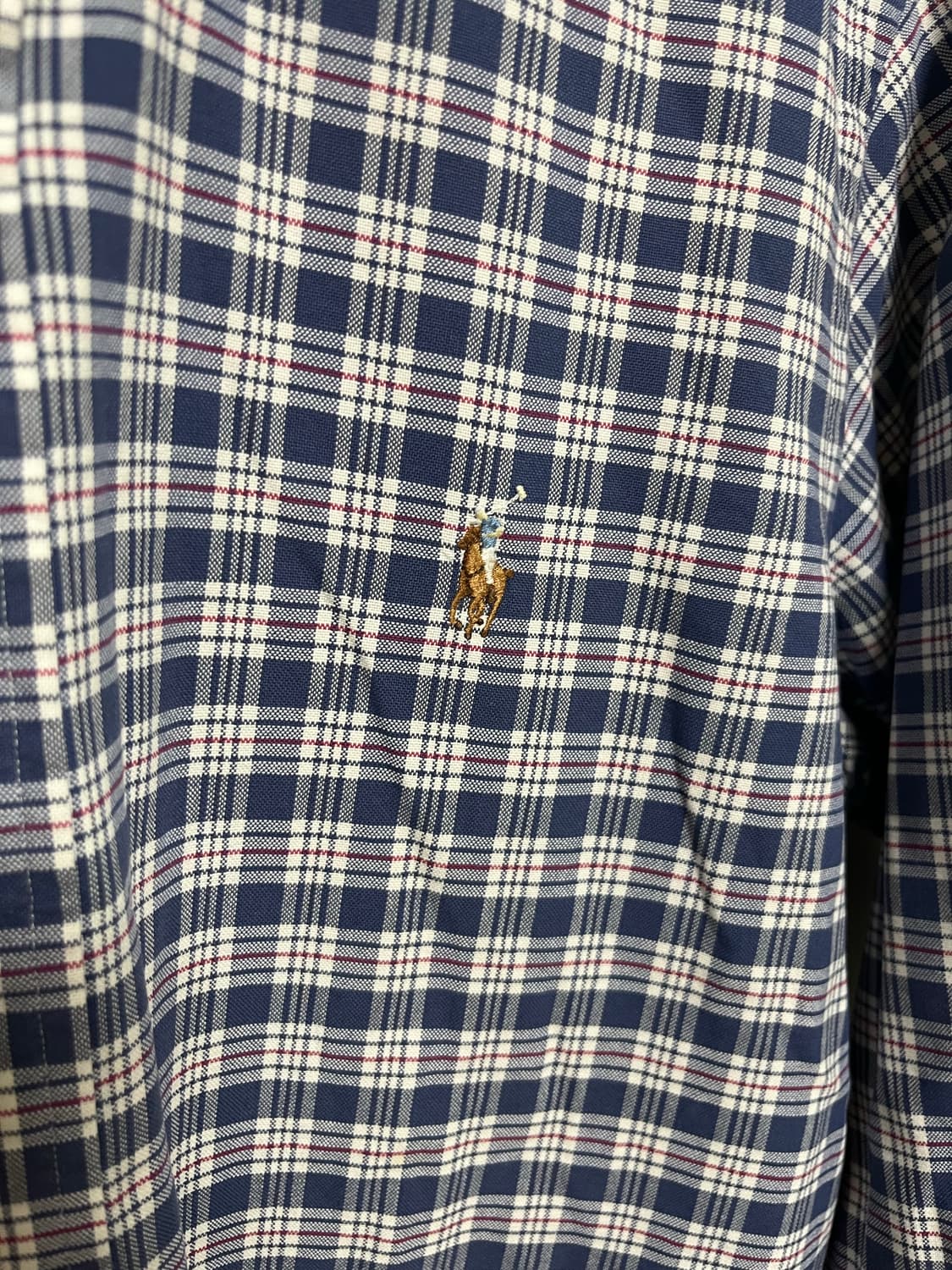 폴로 랄프로렌 체크 셔츠 남방 클래식핏 상품이미지4