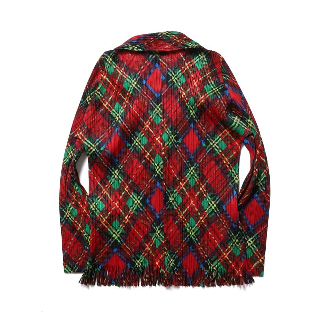 Pleats Please Check Pattern Pleats Cardi 상품이미지4