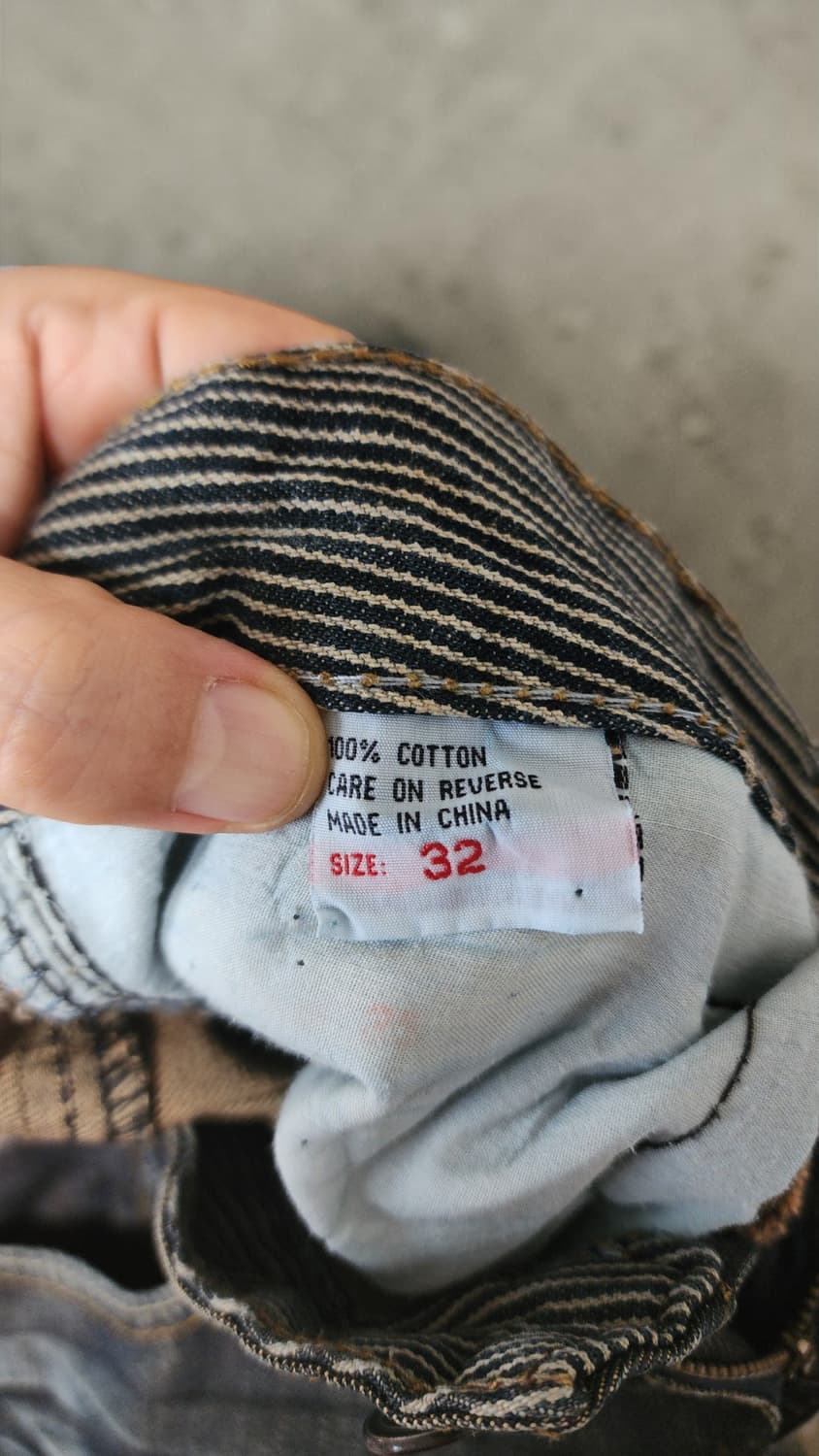 JAPAN 빈티지 MU SHENG HUO 데미지 워싱 청바지 상품이미지4