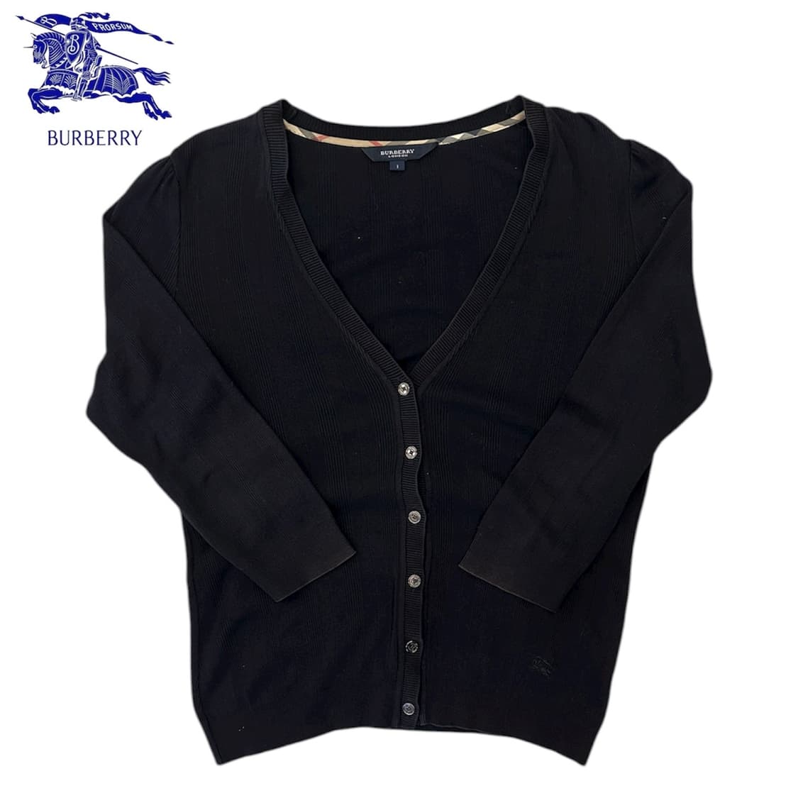 버버리 스몰로고 가디건 상품이미지1