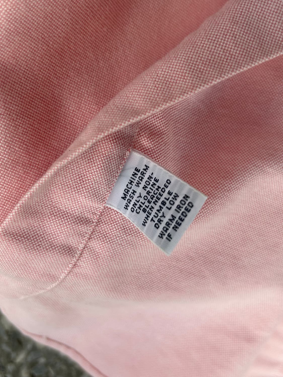 *rare* 2000s polo 폴로 딸기우유 핑크 오버핏 셔츠 상품이미지4