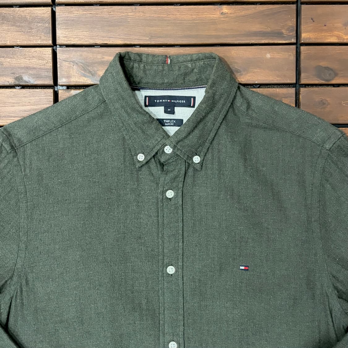 타미힐피거 버튼 다운 셔츠 (M) 상품이미지2