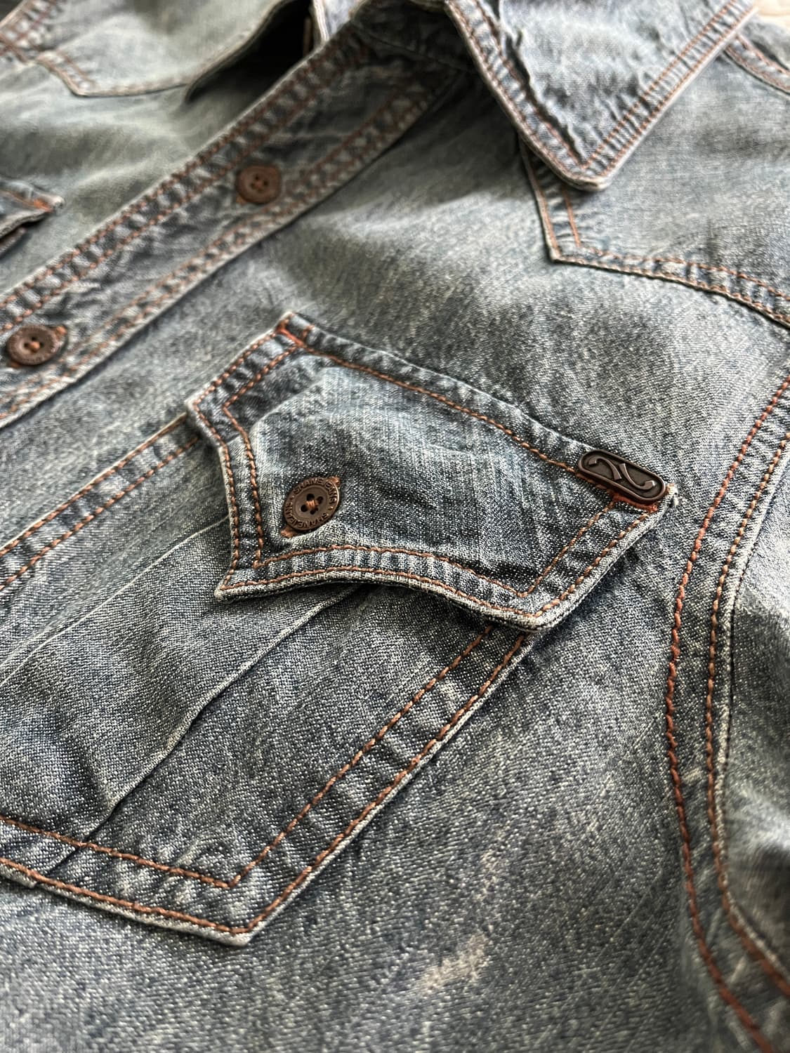 SHANE 데님 셔츠(95) 상품이미지5