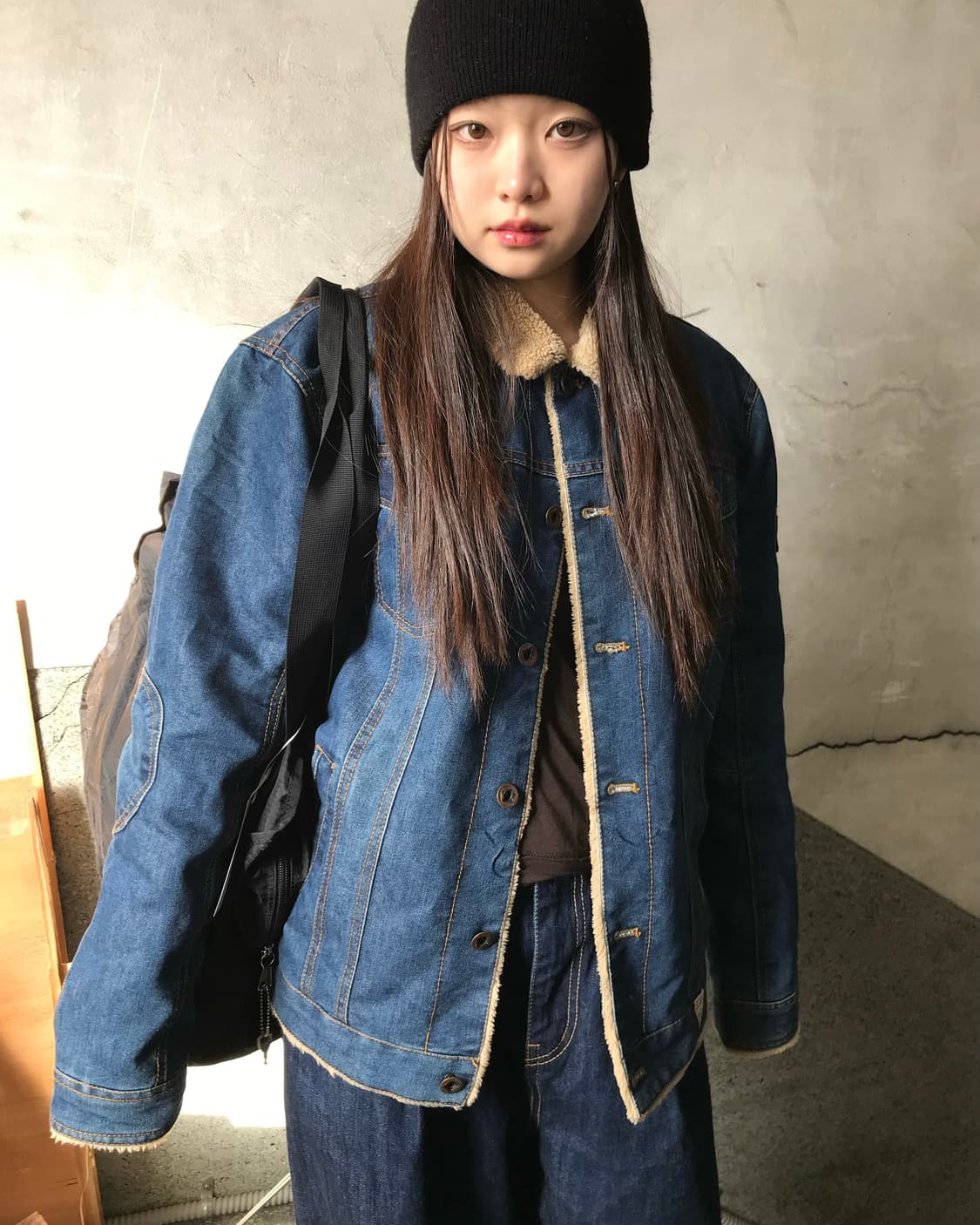 보아 안감 데님자켓  상품이미지1