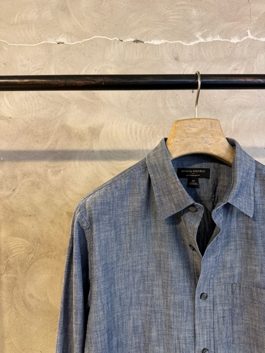 바나나 리퍼블릭 샴브레이 셔츠 100 상품이미지2