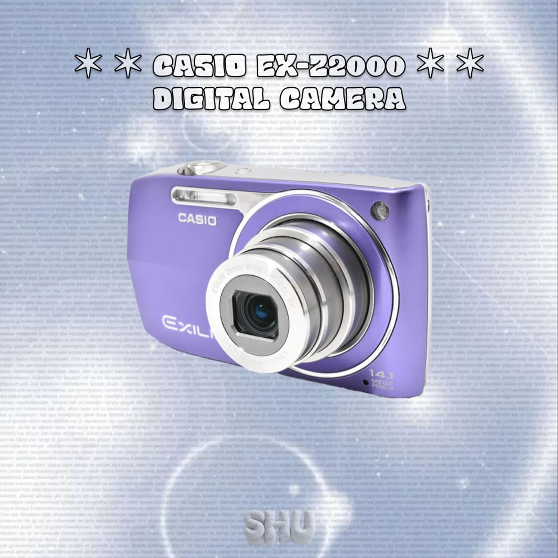 카시오 엑슬림 EX-Z2000 빈티지 디카 퍼플 상품이미지4