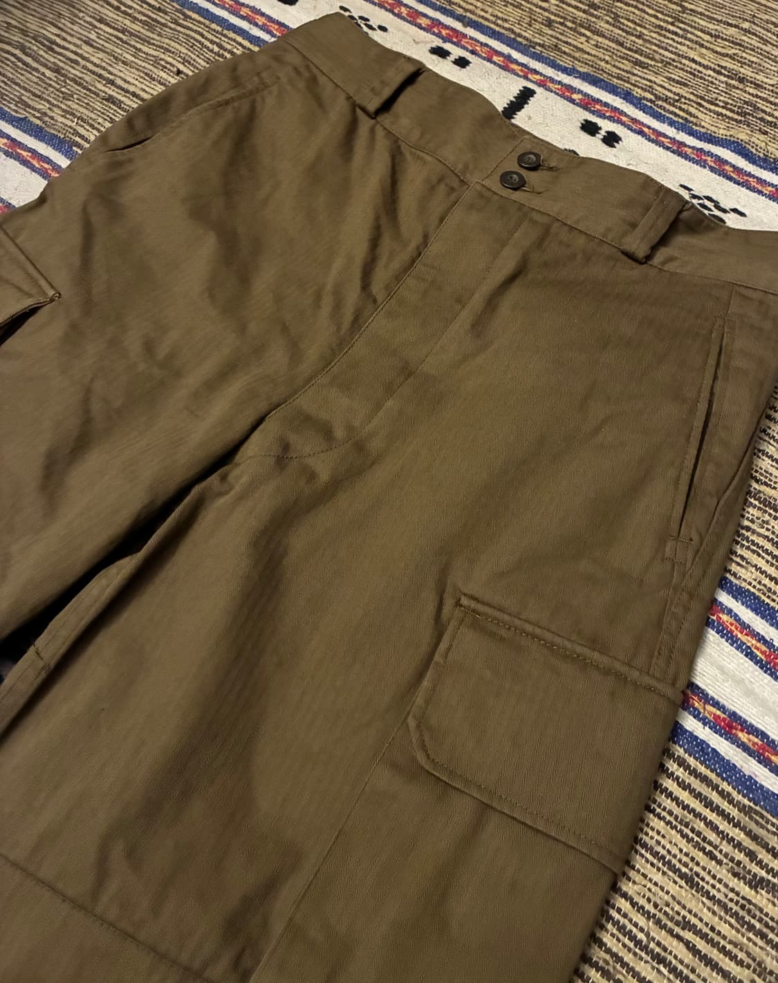 (32~34)Alier Aizenay 코튼 트윌 M47 카고 밀리터리팬츠 상품이미지2