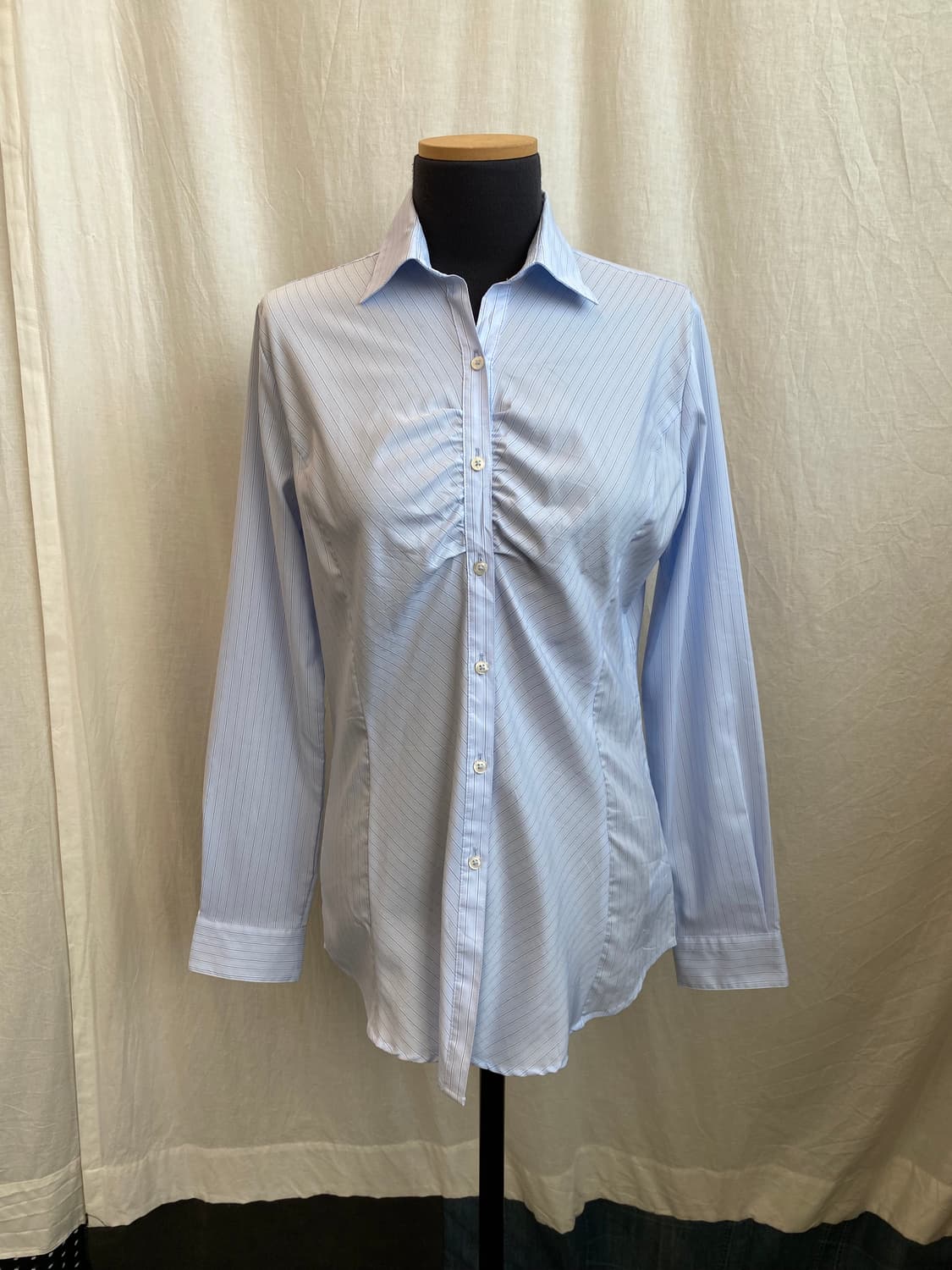 ALEXANDER JULIAN 스트라이프 셔링셔츠(M) 상품이미지1