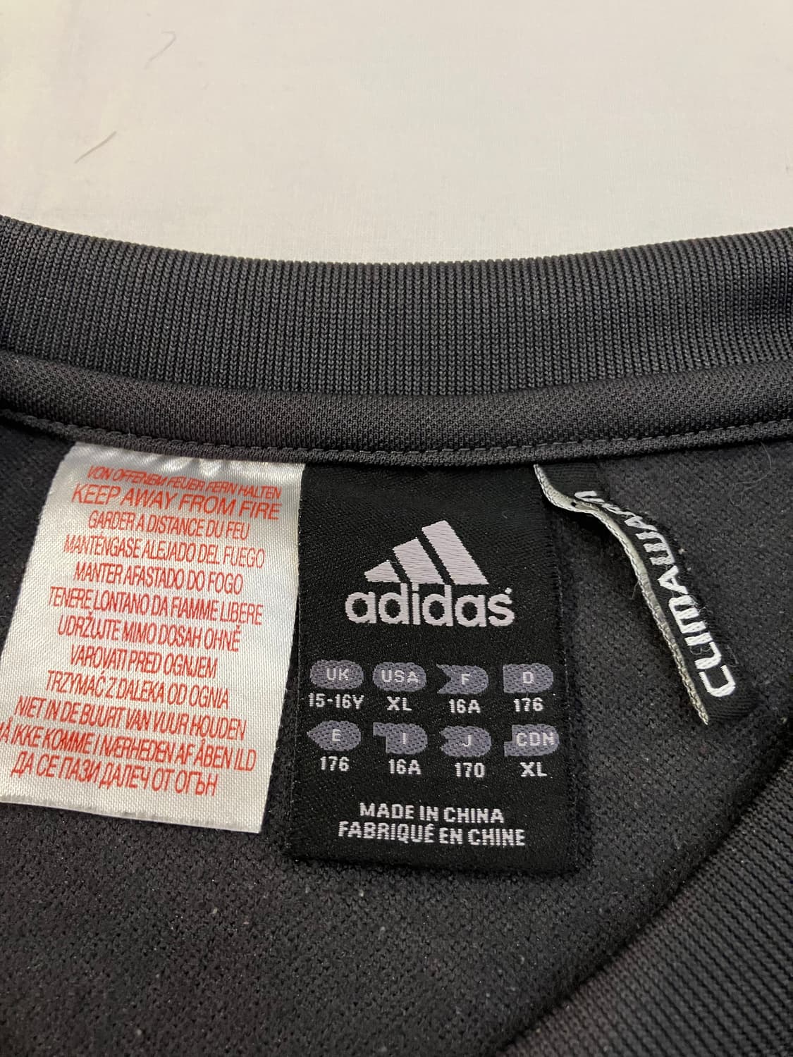 아디다스 11-12 리버풀 트레이닝 탑 맨투맨 차콜 상품이미지5