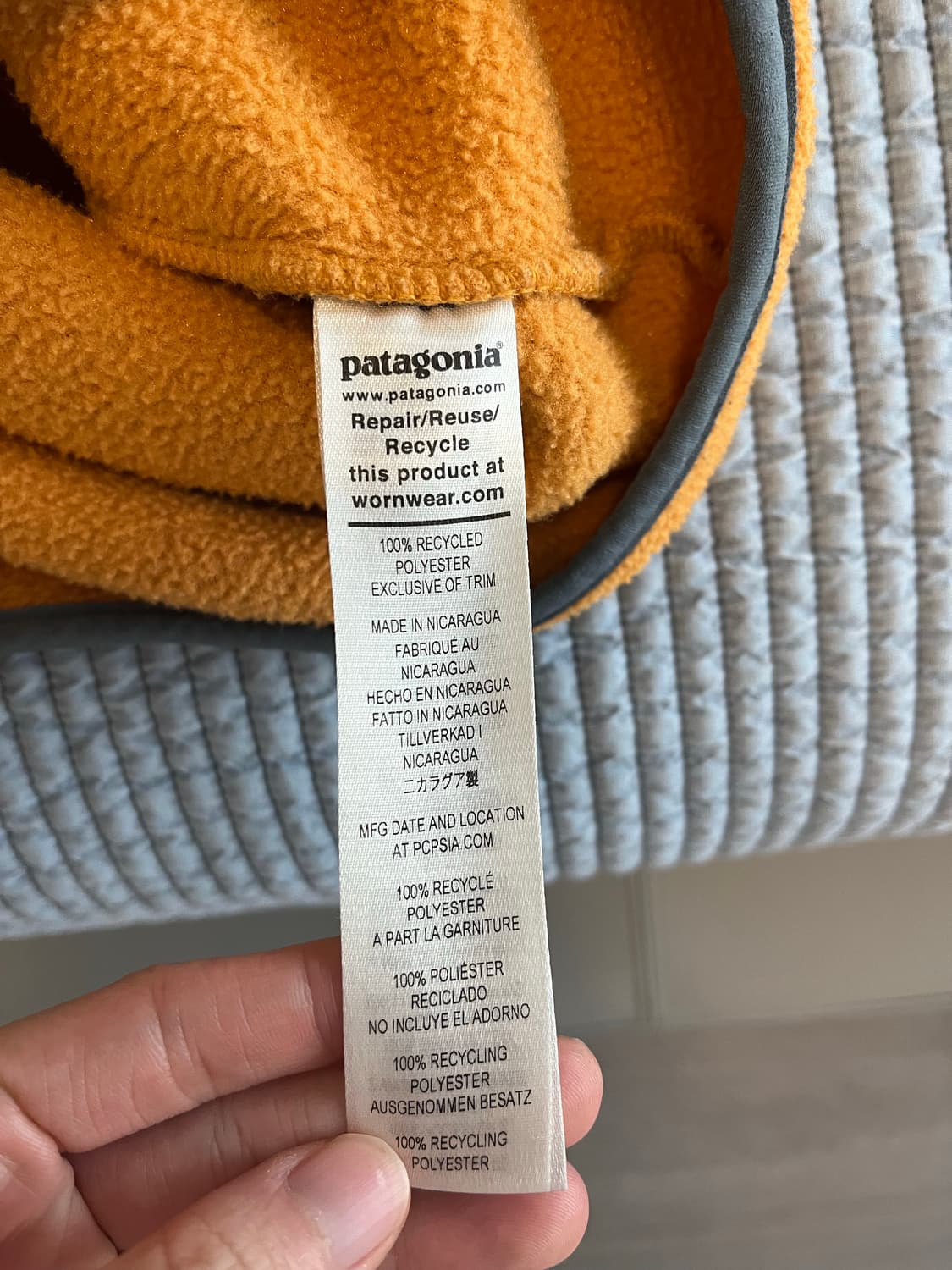 신칠라 s 사이즈, synchilla s suze for mens 상품이미지3