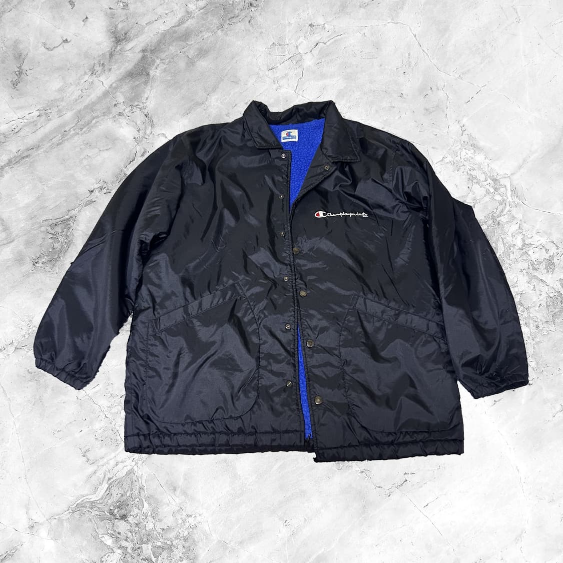 챔피언 블랙 코치 자켓 상품이미지1