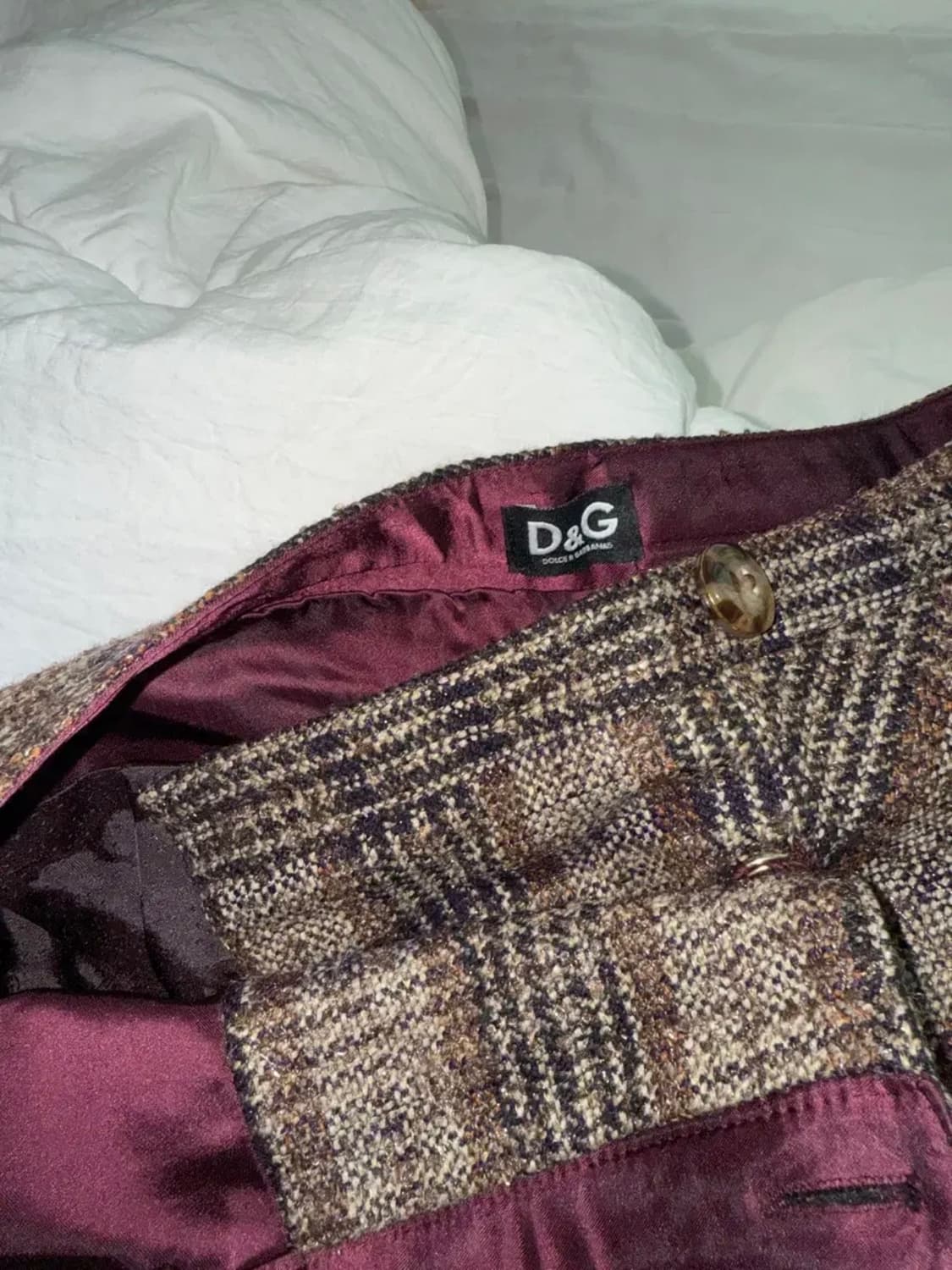 돌체앤가바나 빈티지 스커트 상품이미지4