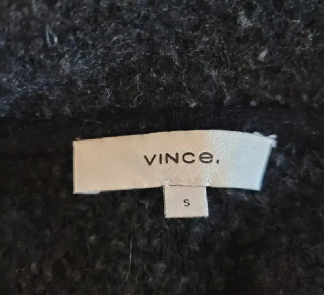 빈스 알파카 울 롱 자켓 가디건 S 사이즈 상품이미지9