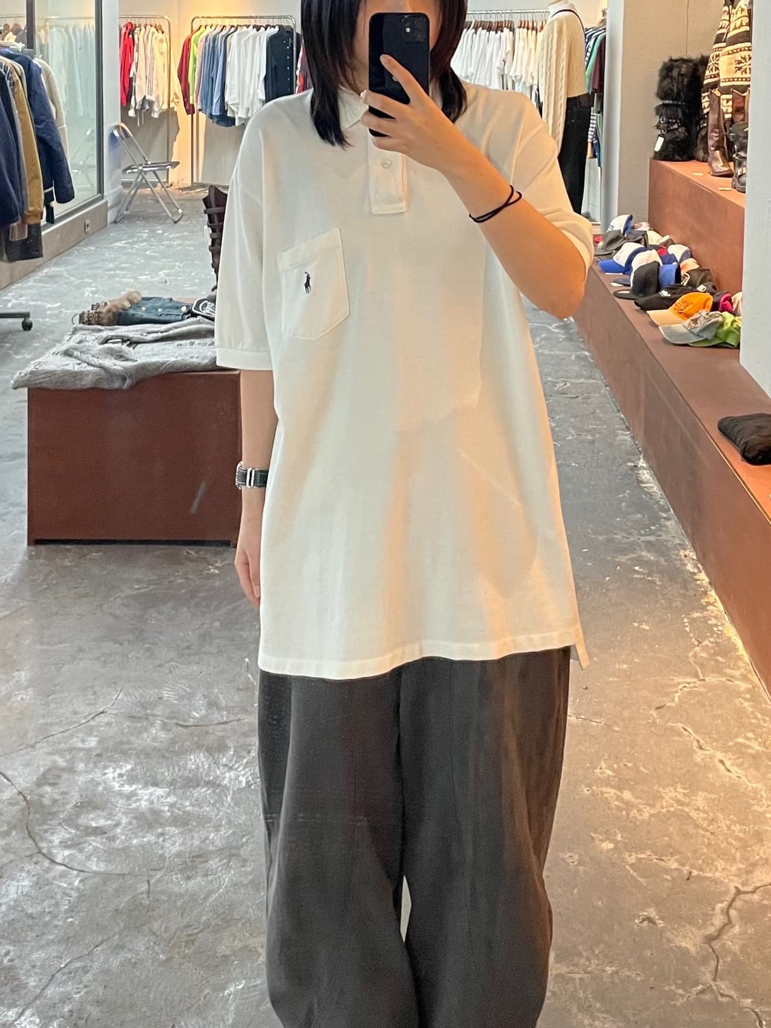 폴로 랄프로렌 포켓 카라 반팔티 H806 상품이미지1