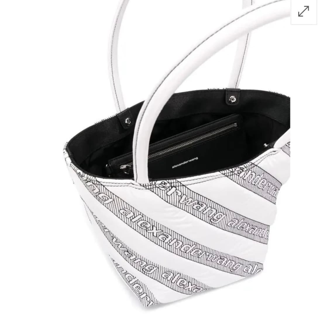 알렉산더왕 록시 퀼팅 토트백 화이트 상품이미지1