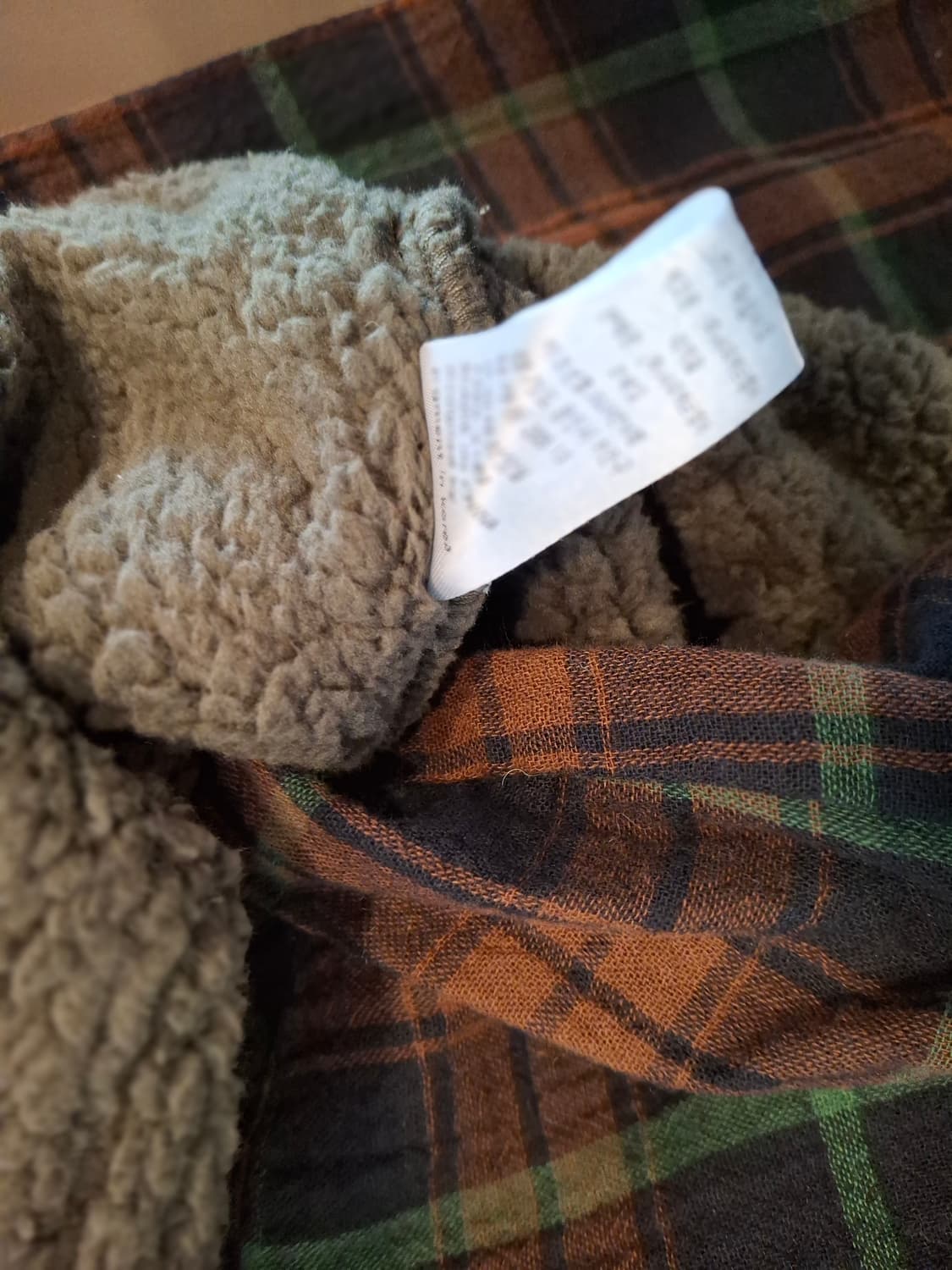 (마지막특가) 피그먼트 베스트 & 보리야 체크셔츠 새상품 상품이미지5