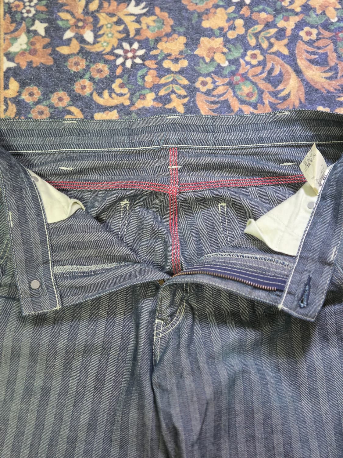 코지마진즈 헤링본 페인터팬츠 상품이미지4