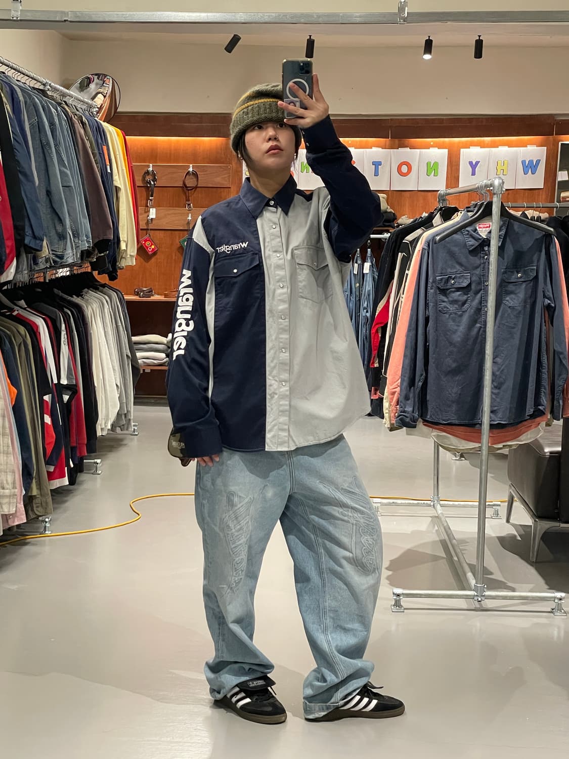 랭글러 웨스턴 셔츠   상품이미지6