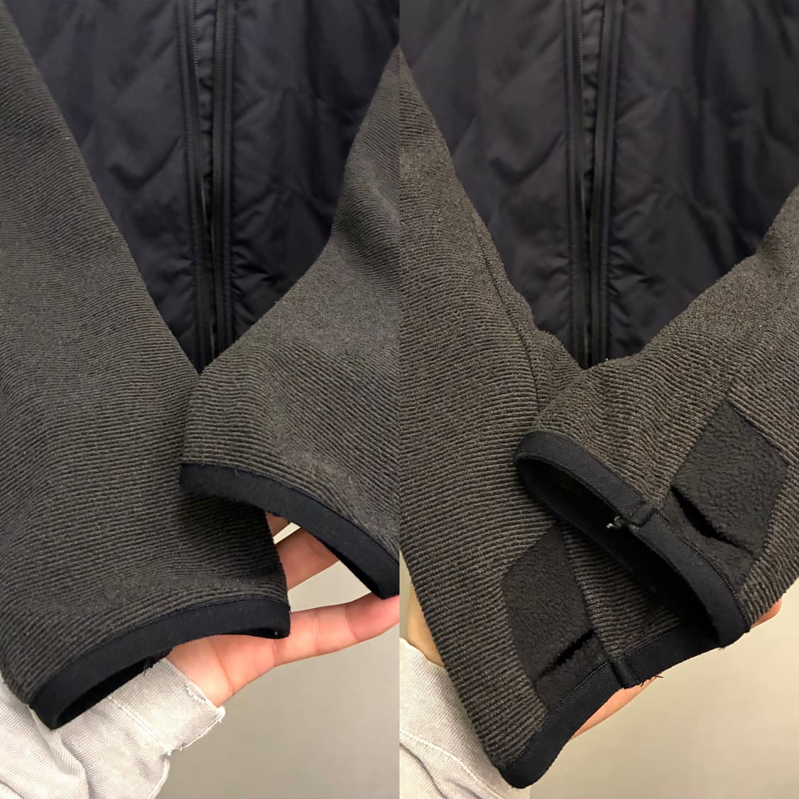 (L)오클리 나일론 스케터 로고 폴라텍 경량 라이트자켓 투웨이자켓 상품이미지5