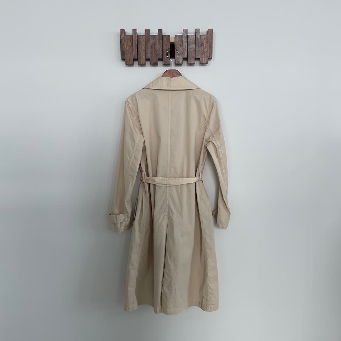 띠어리 벨티드 오픈 트렌치 코트 상품이미지4