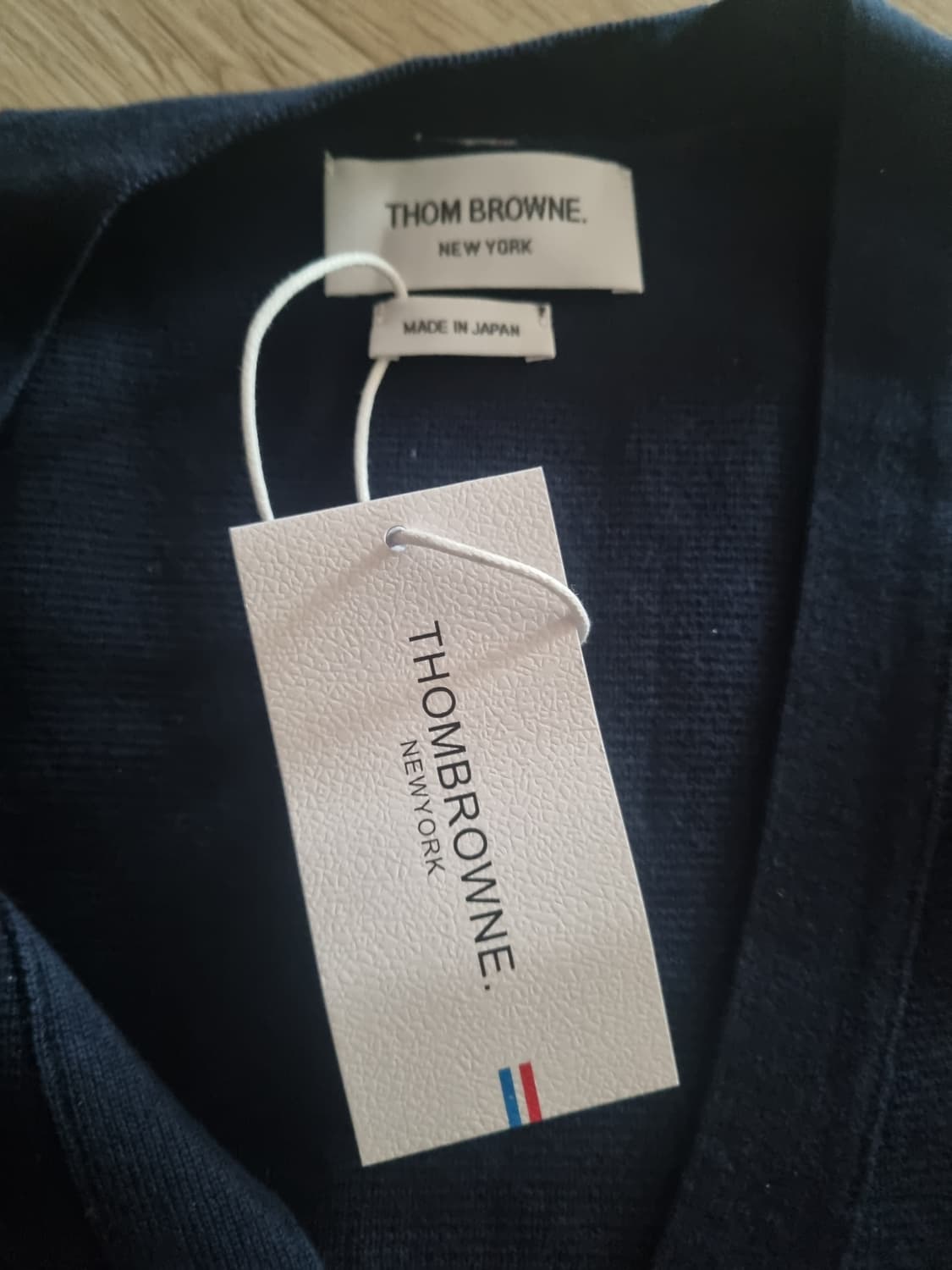 특가) 톰브라운4바시그니처가디건.   XL 상품이미지2