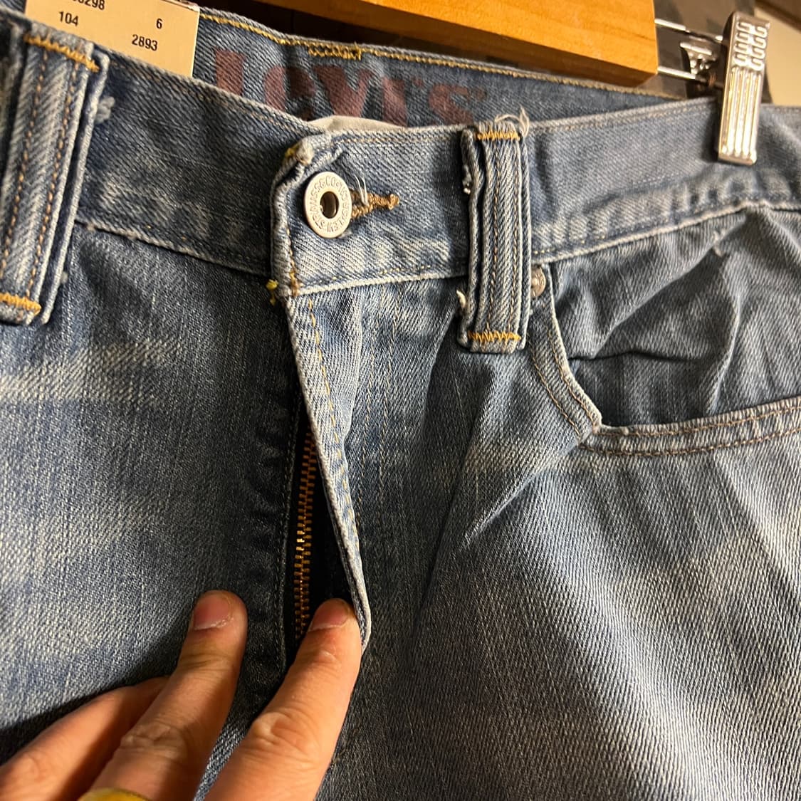 00's 리바이스 527 부츠컷 32 Size Mexico 데드스탁 상품이미지4