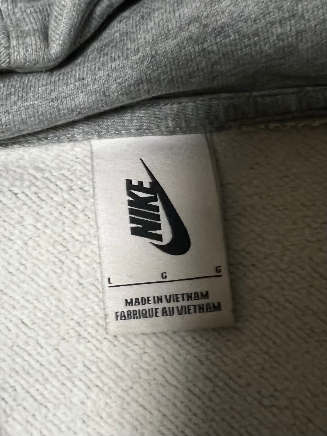 [L] 나이키 NRG 솔로 스우시 후드티 그레이 해외판 상품이미지4