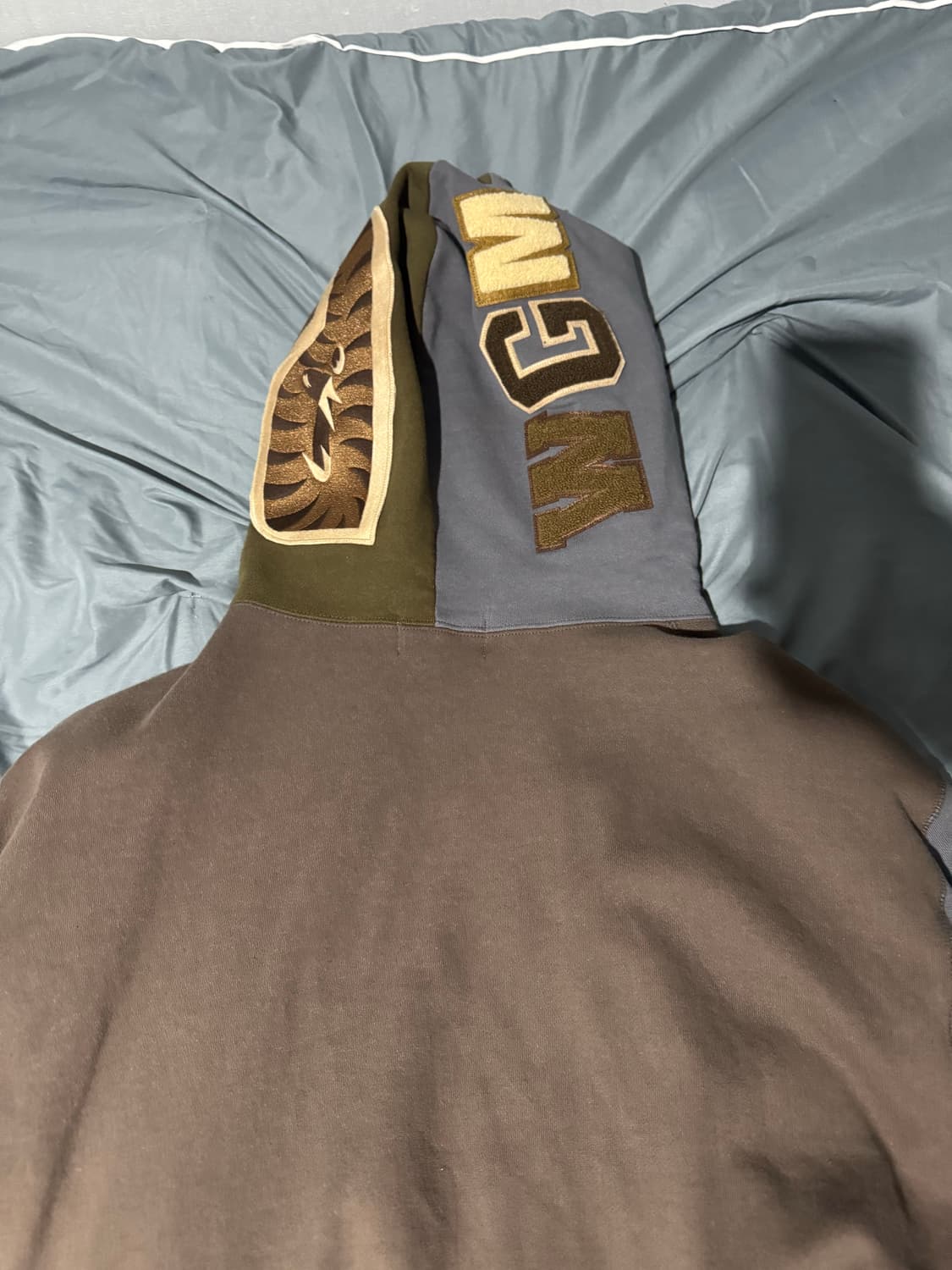 베이프 풀 집업 후드 xl 상품이미지3