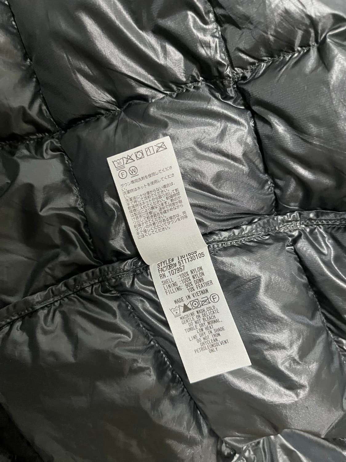 몽벨 슈페리어 다운 파카 블랙 상품이미지5