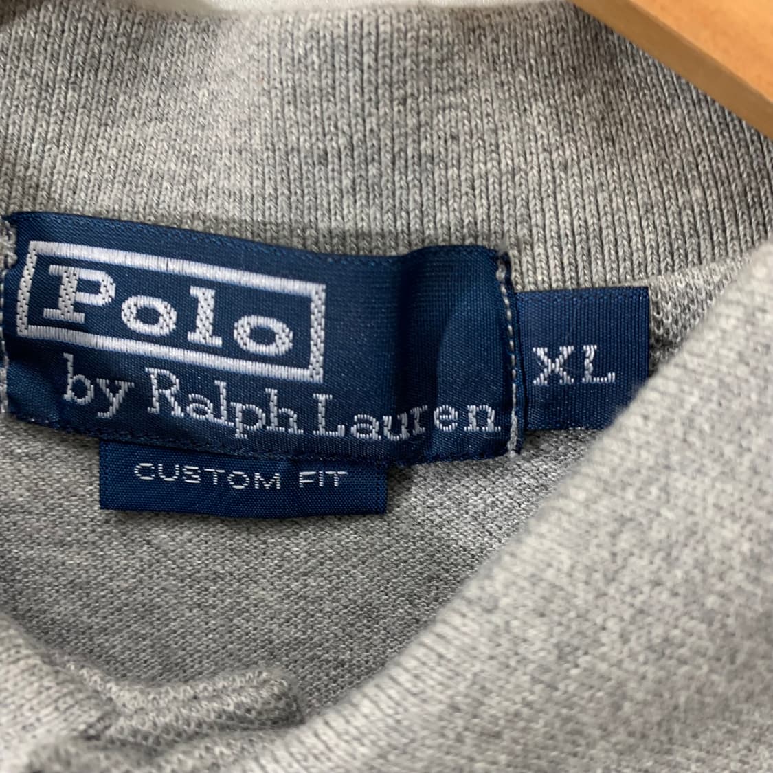 폴로 그레이 긴팔 카라티 상품이미지3