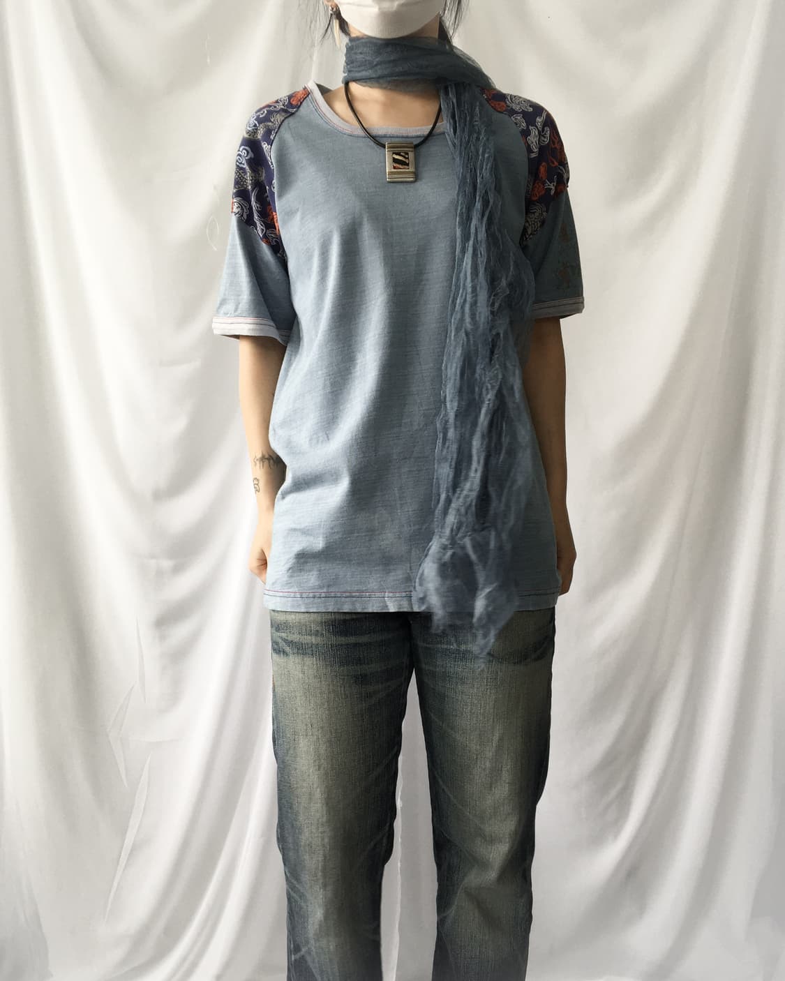  see through scarf 상품이미지4