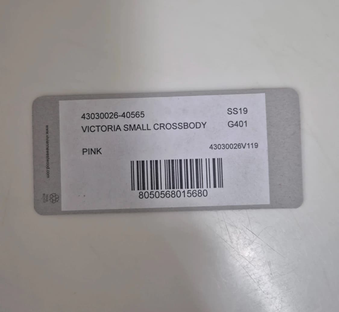 비비안 웨스트우드 스몰 크로스백 핑크 상품이미지3