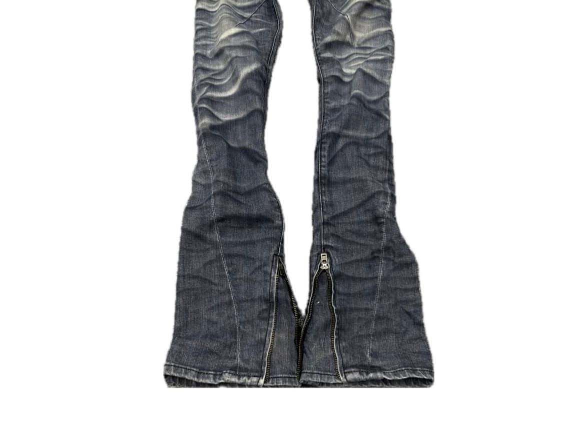 johnny wolf archive washing zip denim 상품이미지2