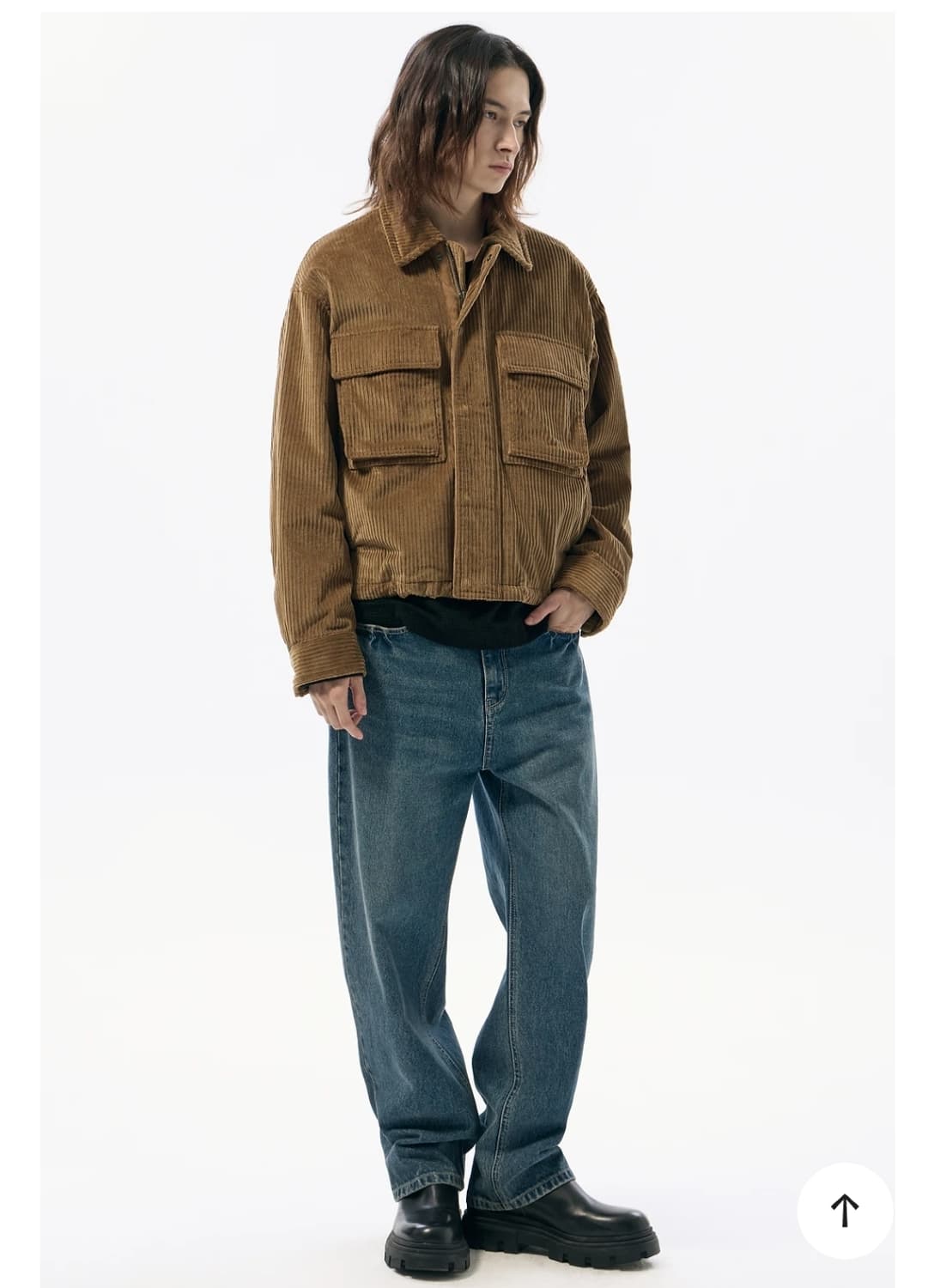 커스텀멜로우 이서진 코듀로이 블루종 자켓 상품이미지6