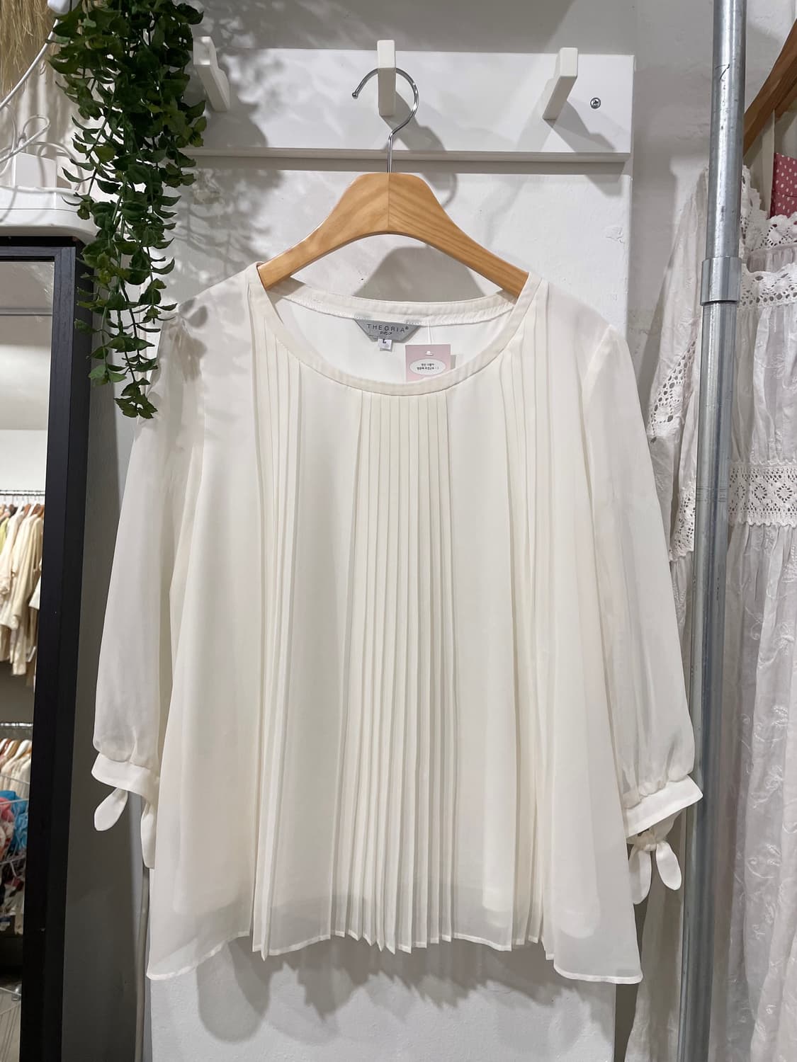 pleats ribbon blouse 상품이미지7