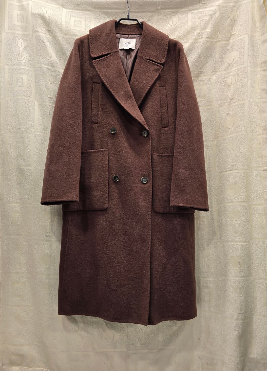 거의새거) 라삐아프 Laplaf 핸드메이드 모 더블 롱 코트 100 상품이미지1