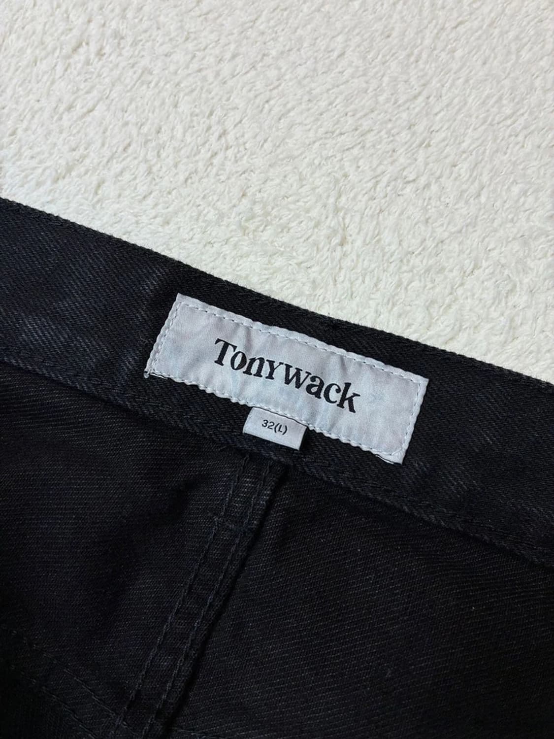 토니웩 TonyWack 와이드 레그컷 데님진  팬츠 PN5844    상품이미지7