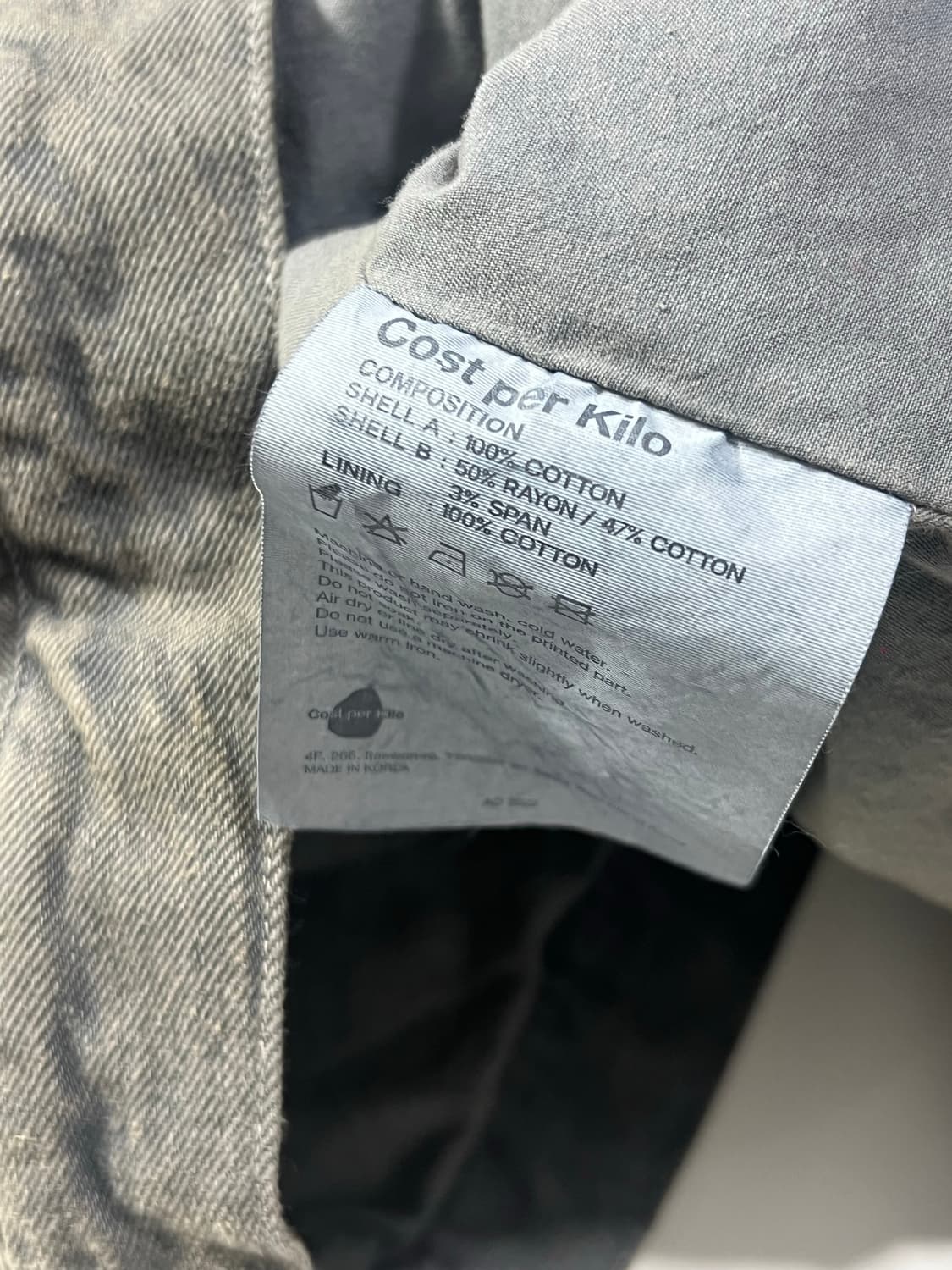 Cost Per Kilo V4 Motor Jacket 상품이미지7