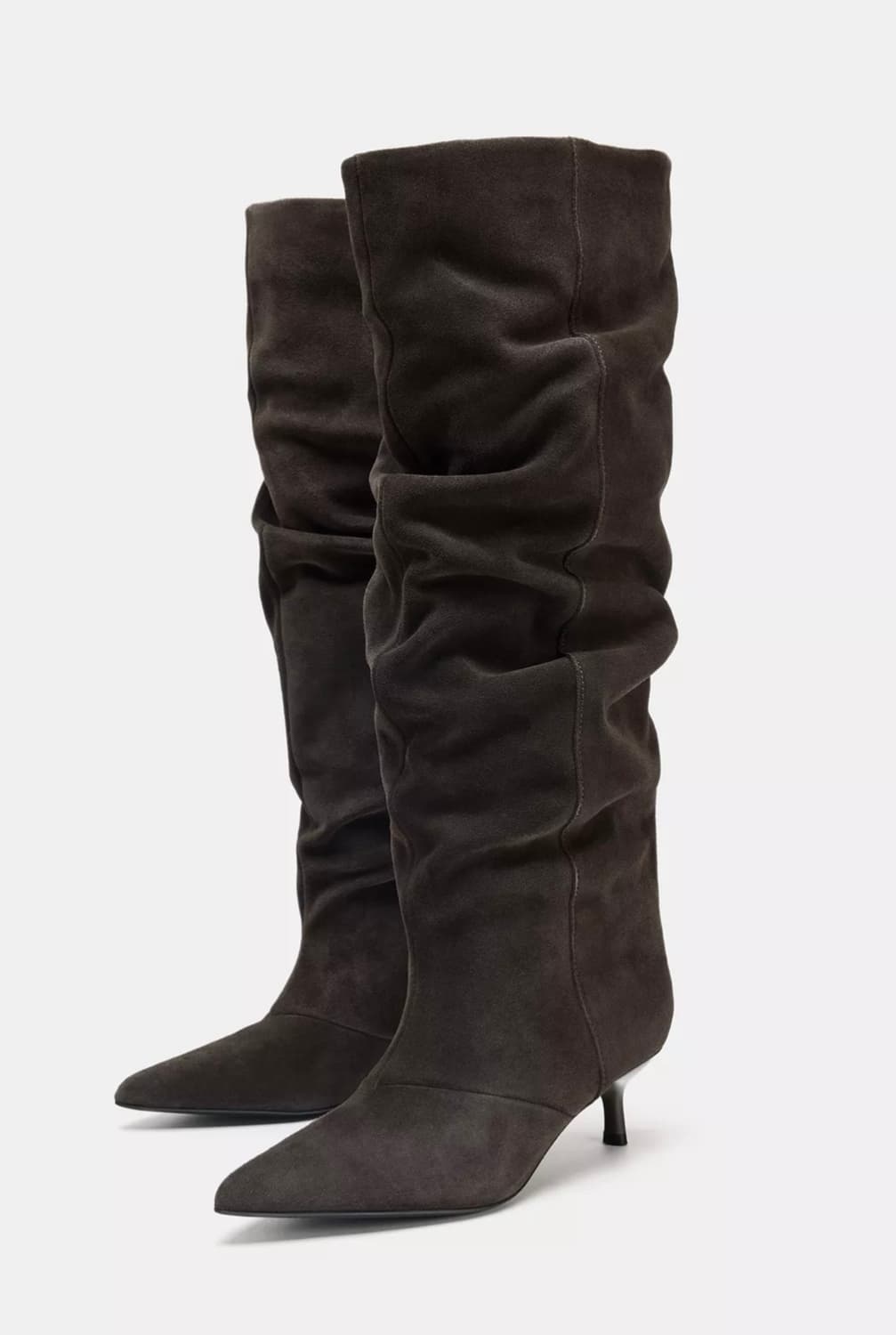 zara 자라 키튼 스웨이드 부츠 상품이미지4