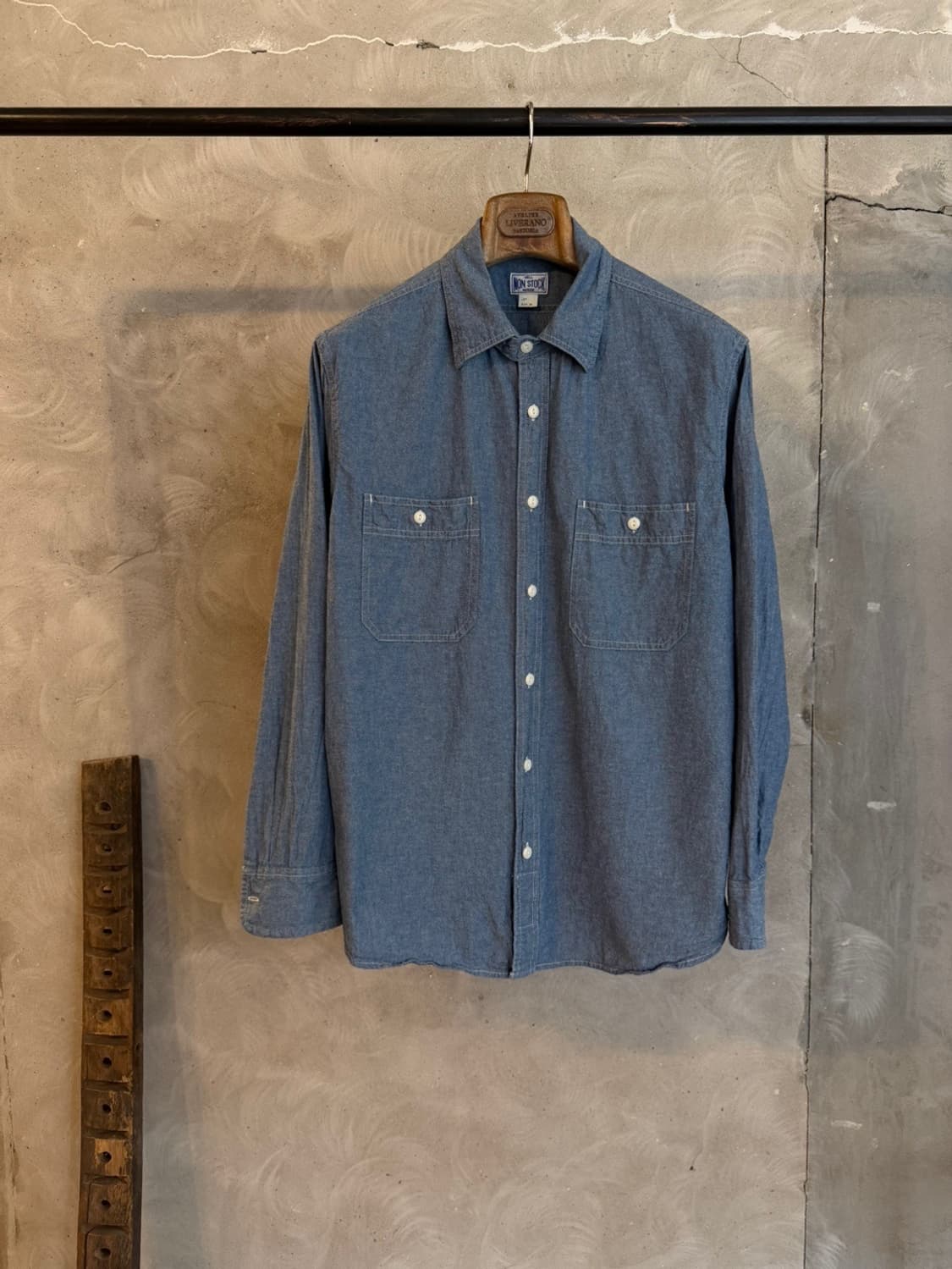 NON-STOCK 샴브레이 셔츠 100 상품이미지5