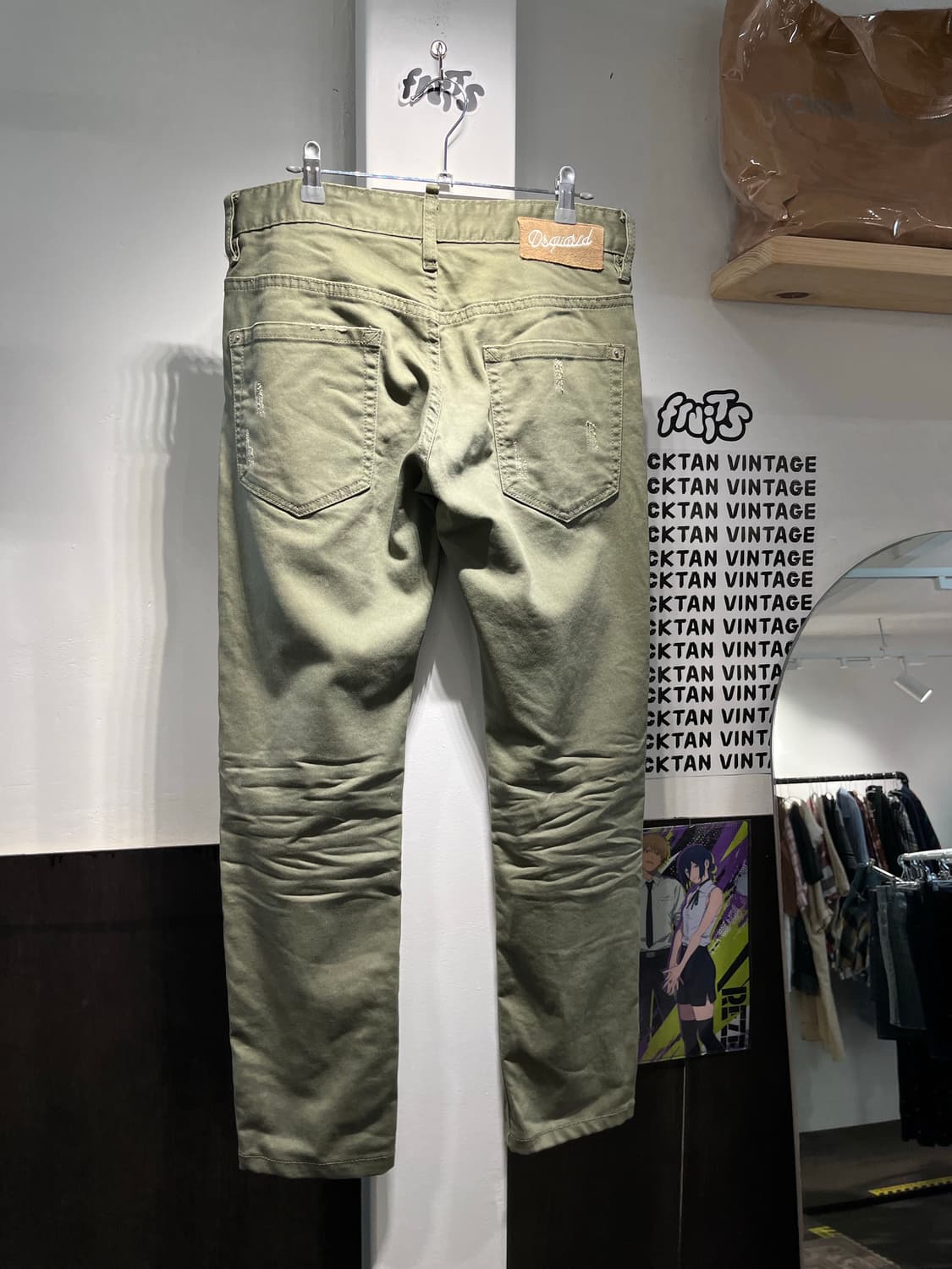 디스퀘어드2 디스트레스드 코튼팬츠 상품이미지3