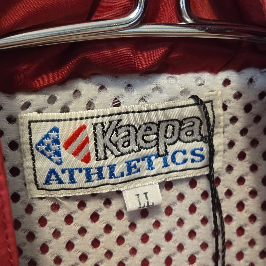 JPN 케파 올드스쿨 레드 배색 바람막이 상품이미지10