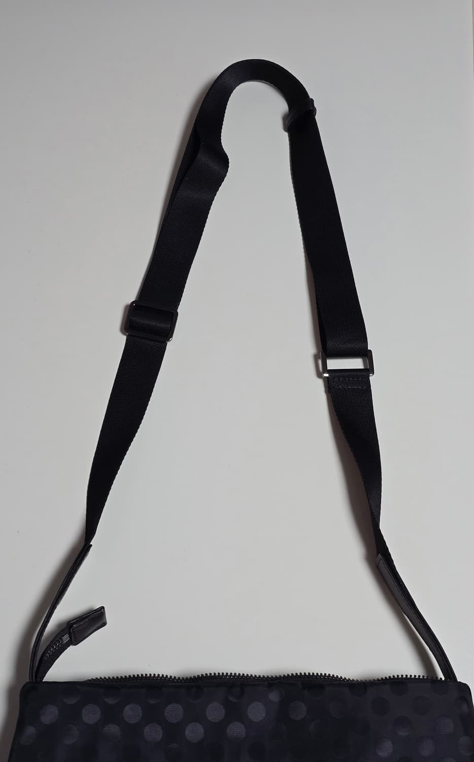 Y'saccs by Yohji Yamamoto 도트 블랙 레더 콤비 상품이미지7