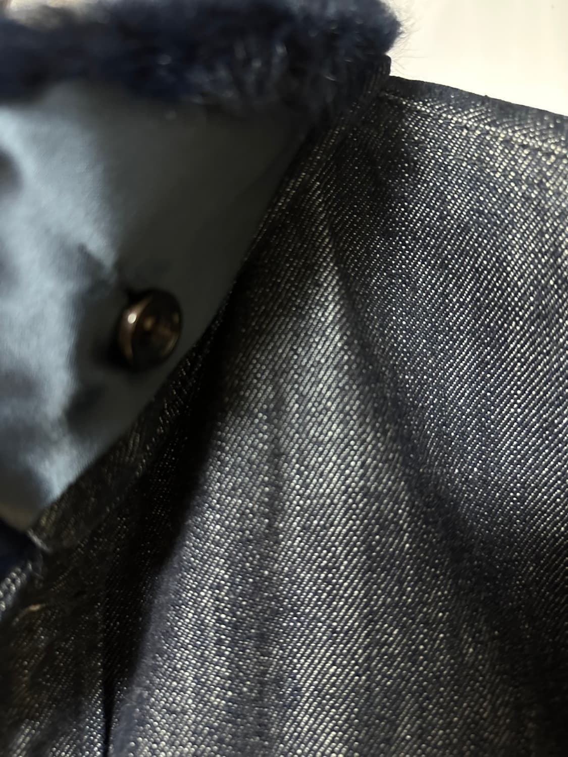 마르지엘라 13aw Denim Detachable Fur 트러커자켓 상품이미지4