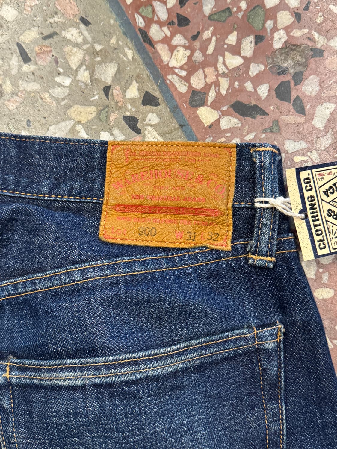 웨어하우스 900 슬림 스트레이트 데님 (31) 상품이미지7