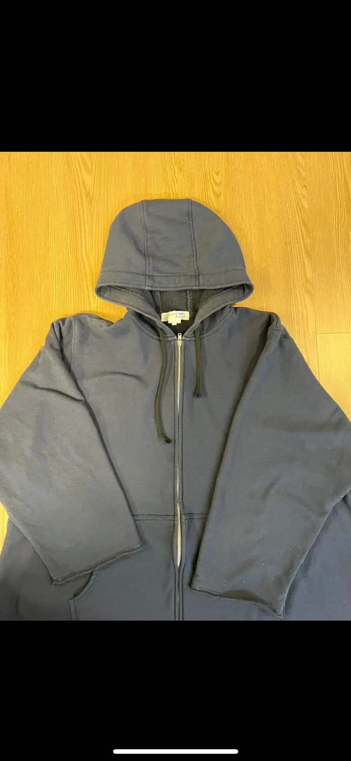 꼼데가르송 보이 후드 집업 네이비 L 상품이미지2